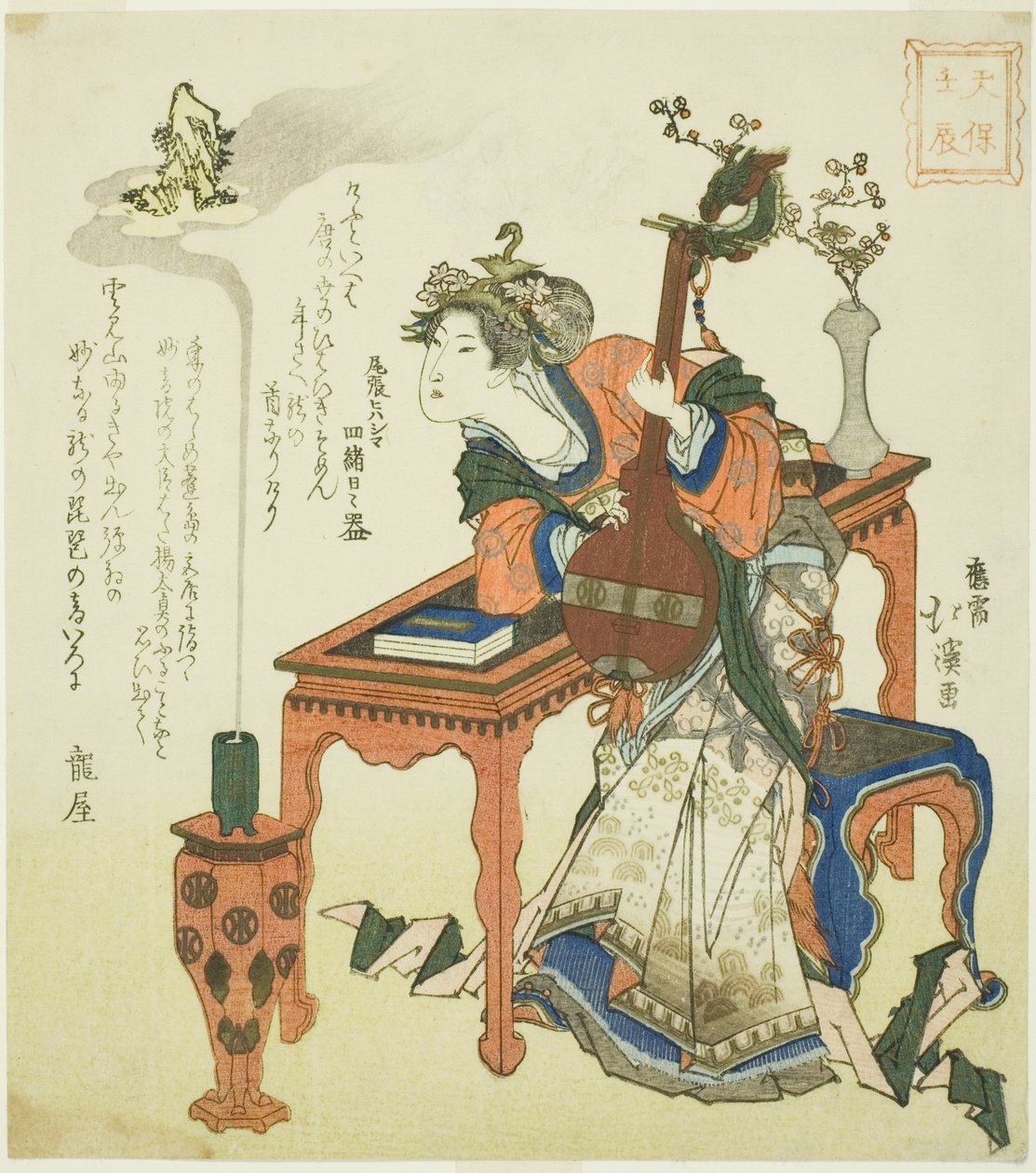 El año del dragón de agua menor de la era Tenpo de Totoya Hokkei