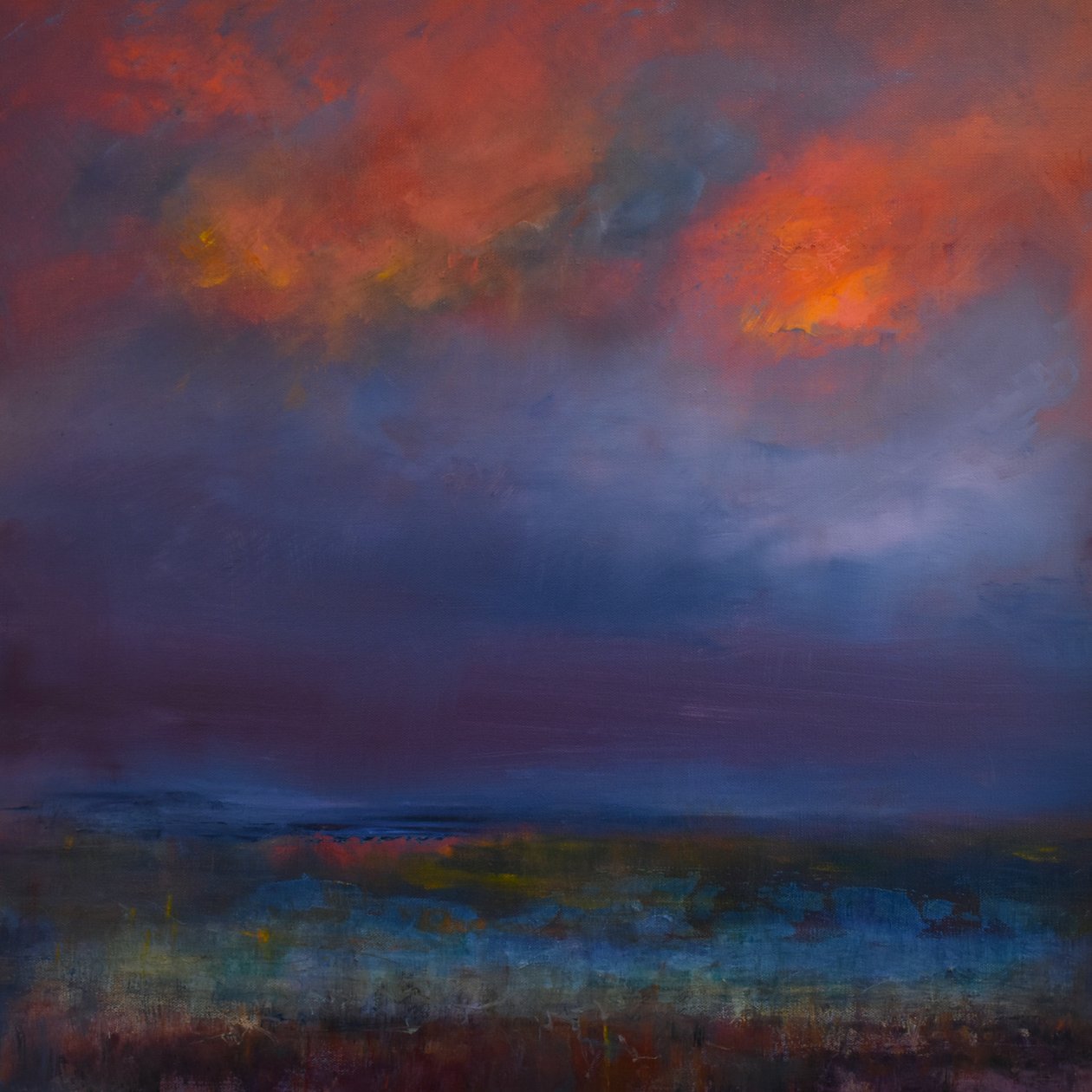 Resplandor, 2019 (óleo sobre lienzo) de Tracy Lambros