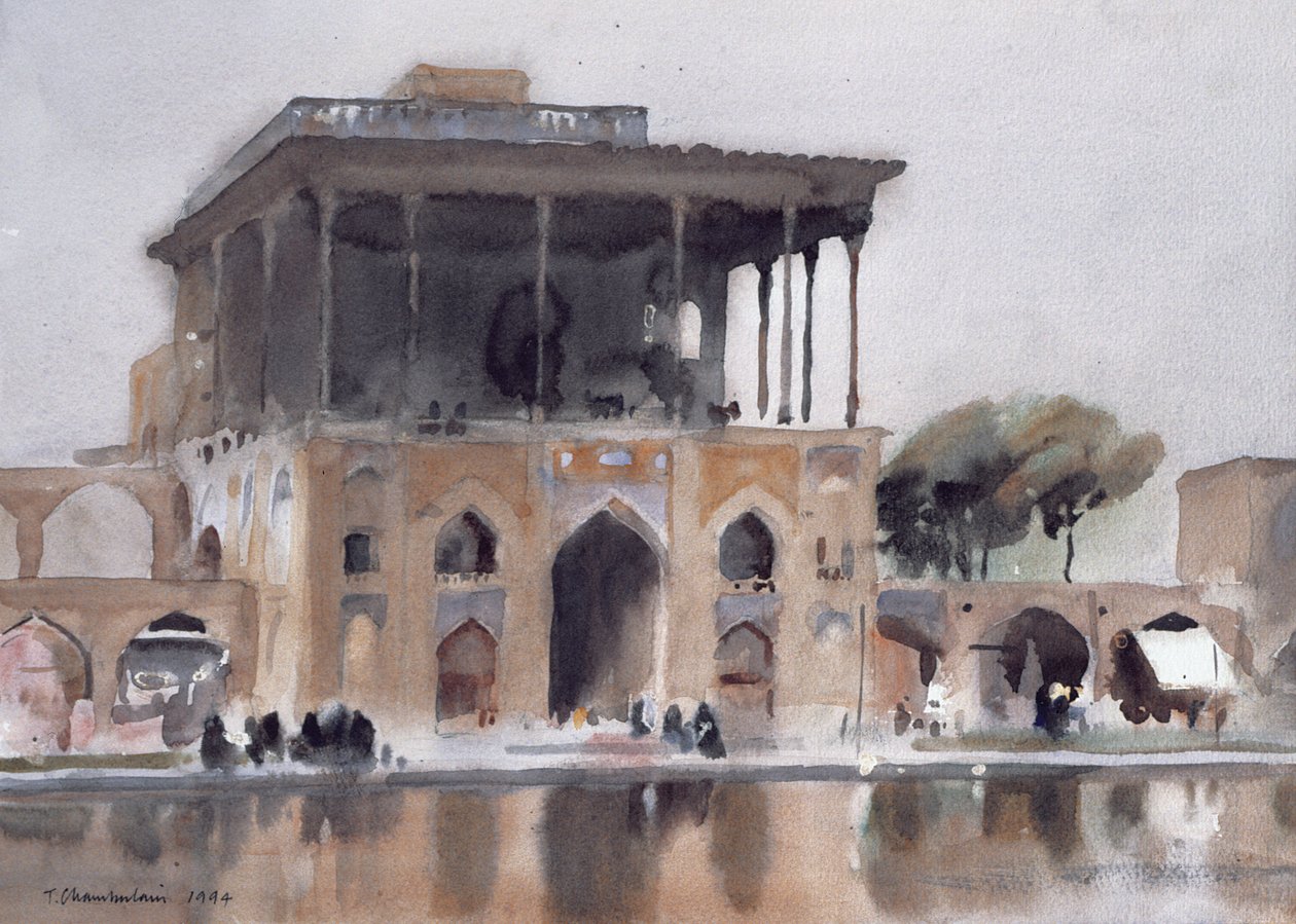Palacio Ali Qapu, Isfahan, 1994 de Trevor Chamberlain