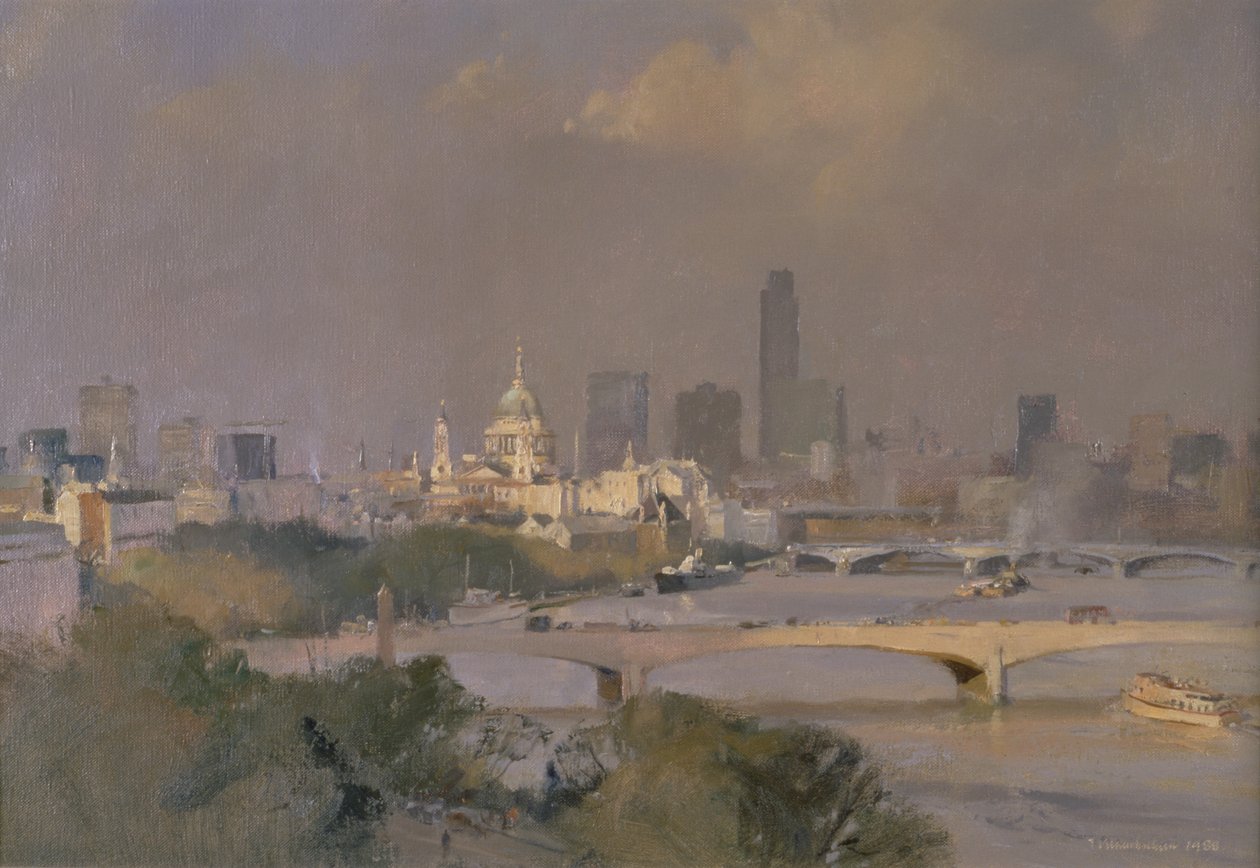 Tarde Sofocante en Agosto, Kings Reach, 1988 de Trevor Chamberlain