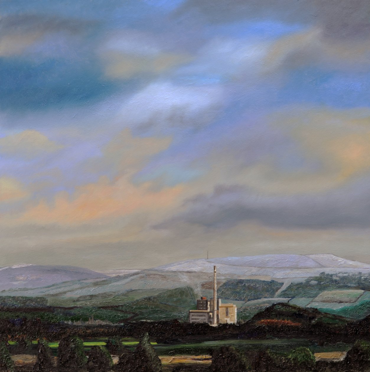 Fábrica de cemento, Hope Valley, Derbyshire, 2009 de Trevor Neal