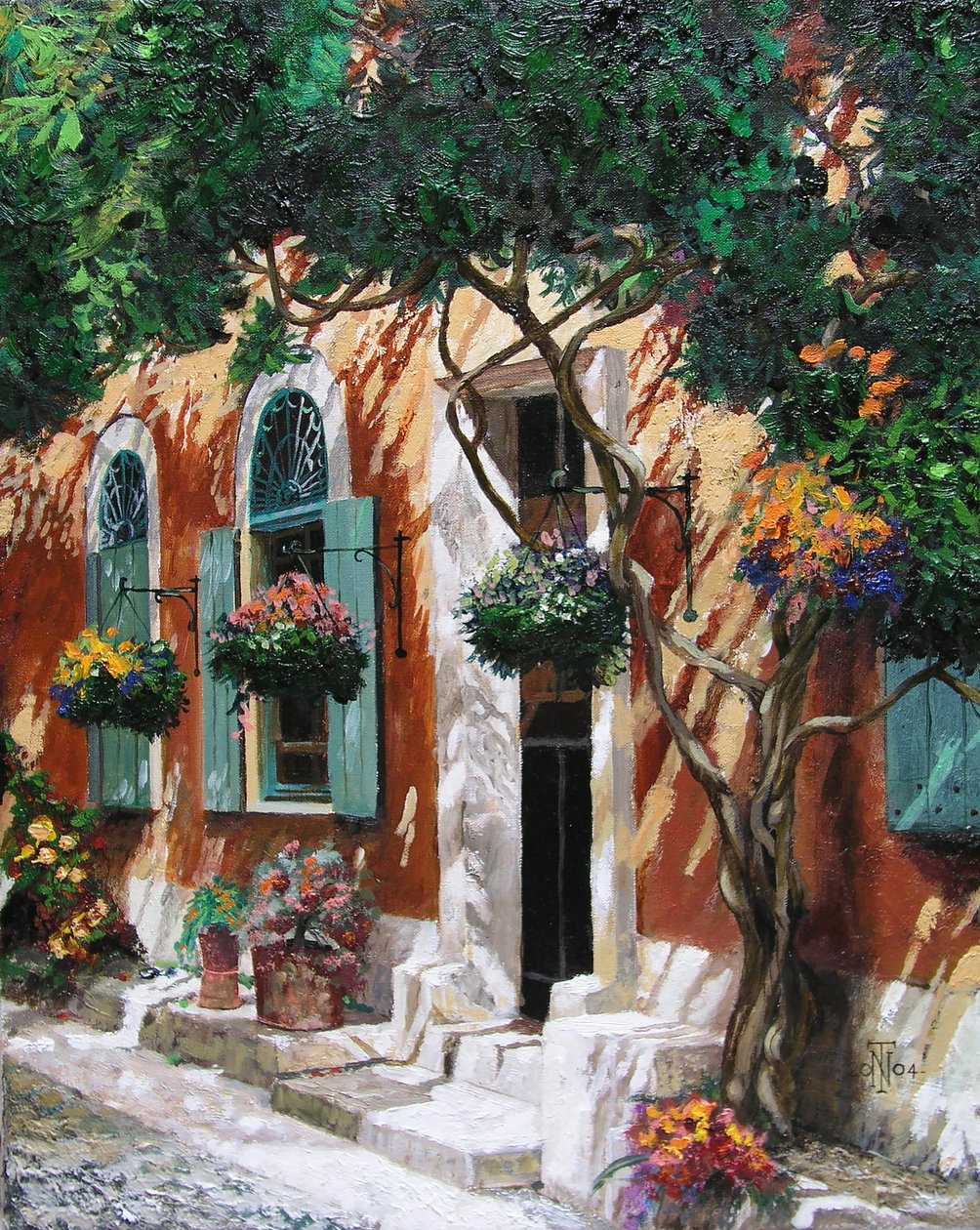 Puertas y ventanas, Pietrasanta, Toscana, 2000 de Trevor Neal