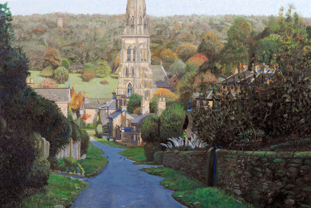 Edensor, Chatsworth Park, Derbyshire, 2009 de Trevor Neal