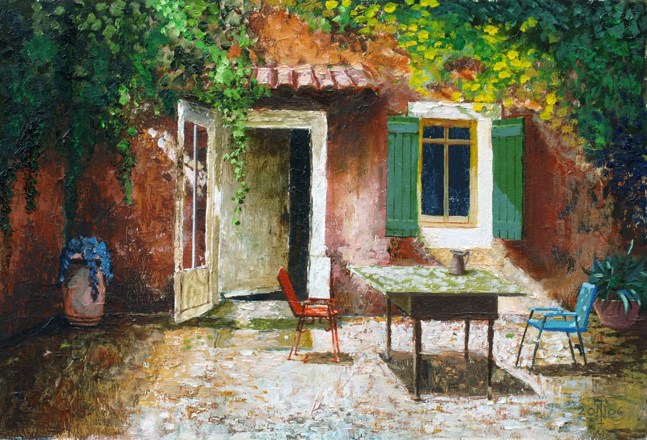 Patio francés, 2006 de Trevor Neal