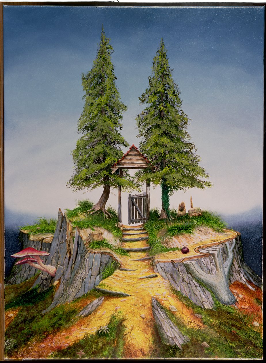 Paisaje de árboles, 1992 de Trevor Neal