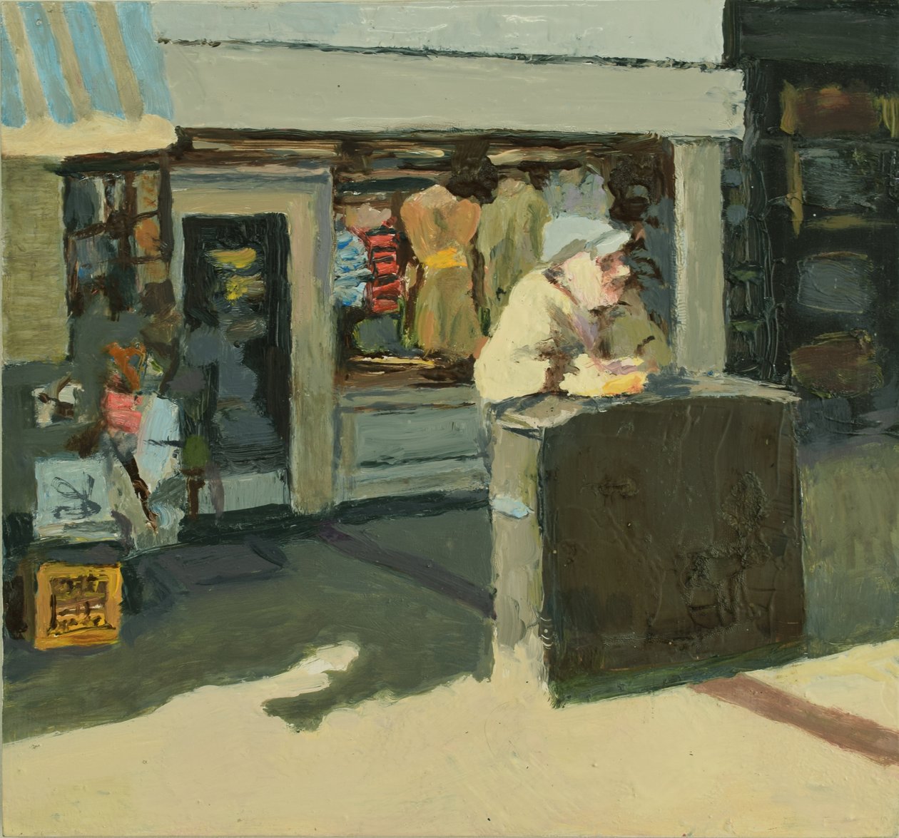 Merienda en la calle, 2018 de Trevor Burgess