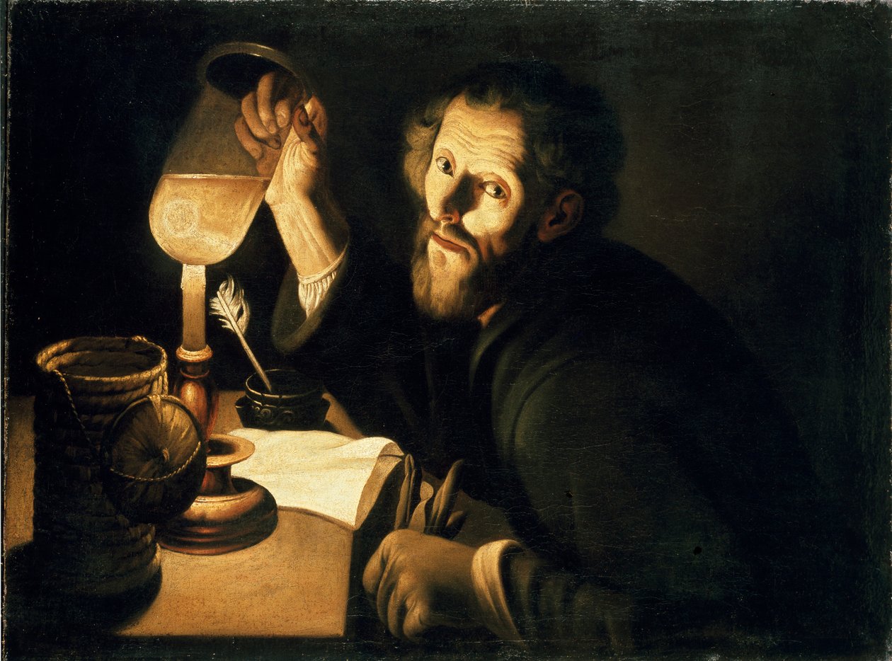 Un médico con una muestra de orina, c1630-1633 de Trophime Bigot