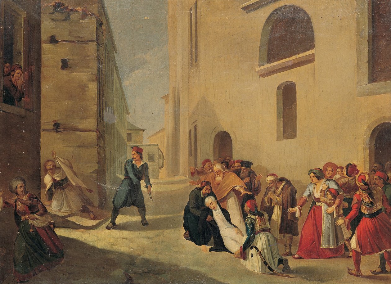 El asesinato de Capodistria de Tsokos Dionysios