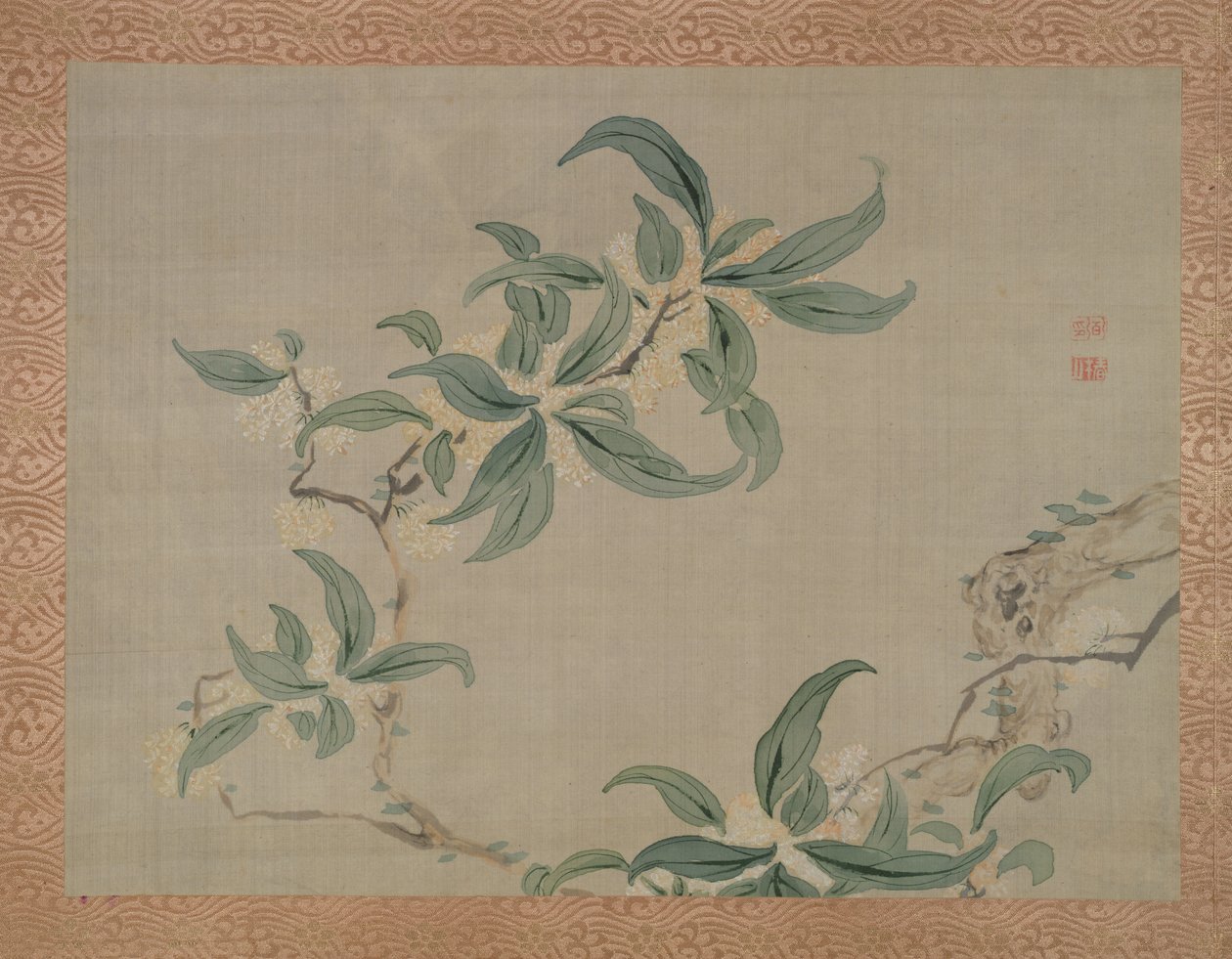 Flor, 1851 de Tsubaki Chinzan