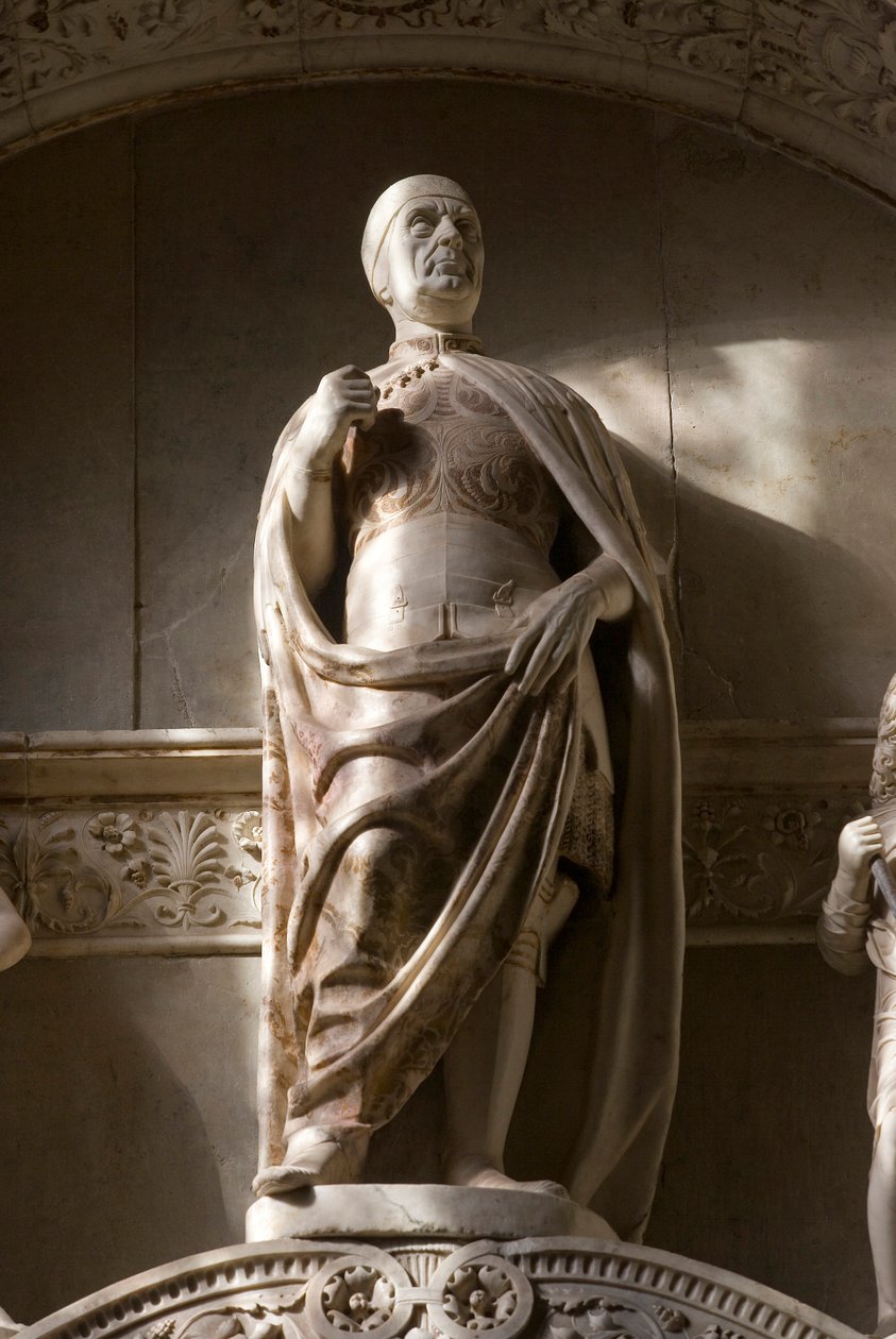 Detalle de la tumba de Pietro Mocenigo, Dogo de Venecia de Tullio and Pietro Lombardo
