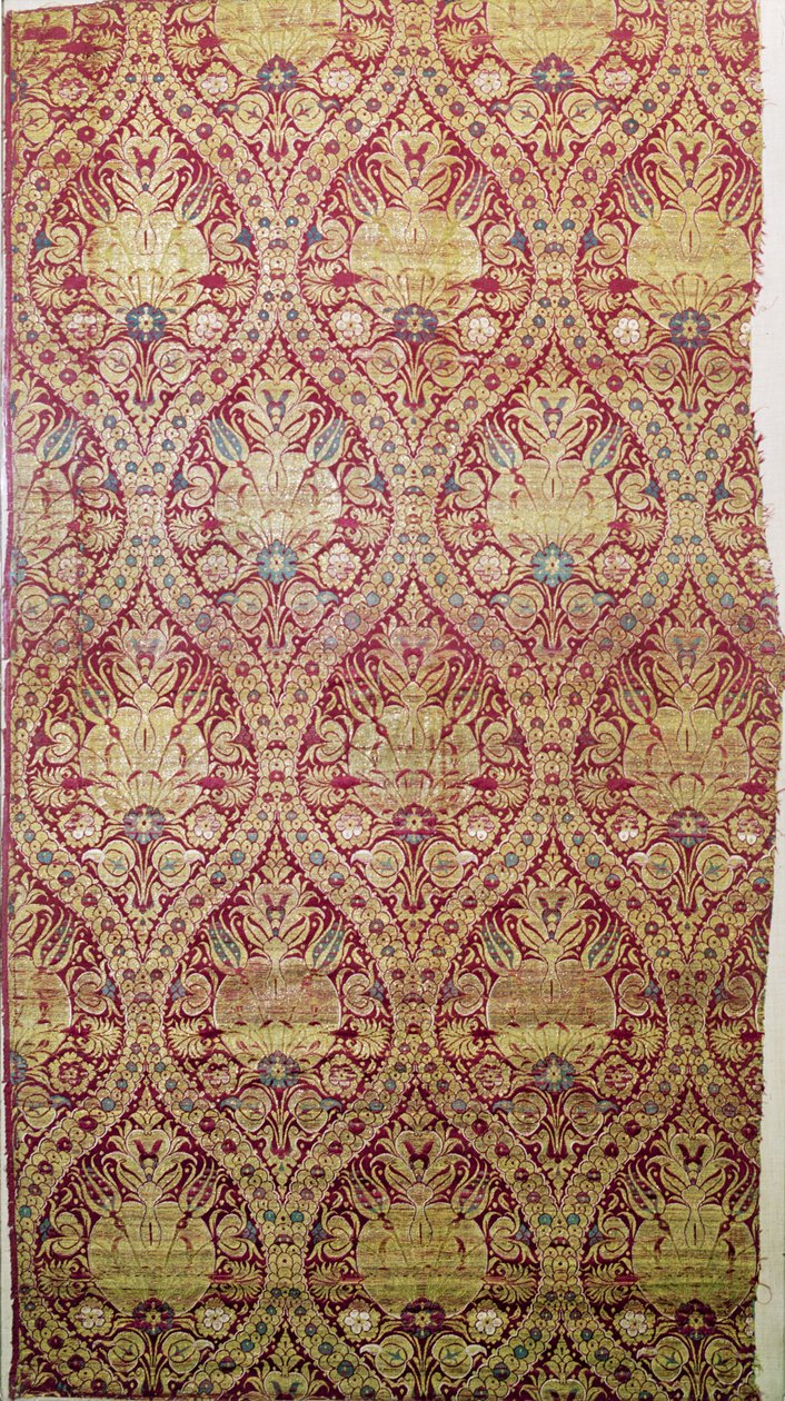 Diseño textil, siglo XVI-XVII de Turkish School