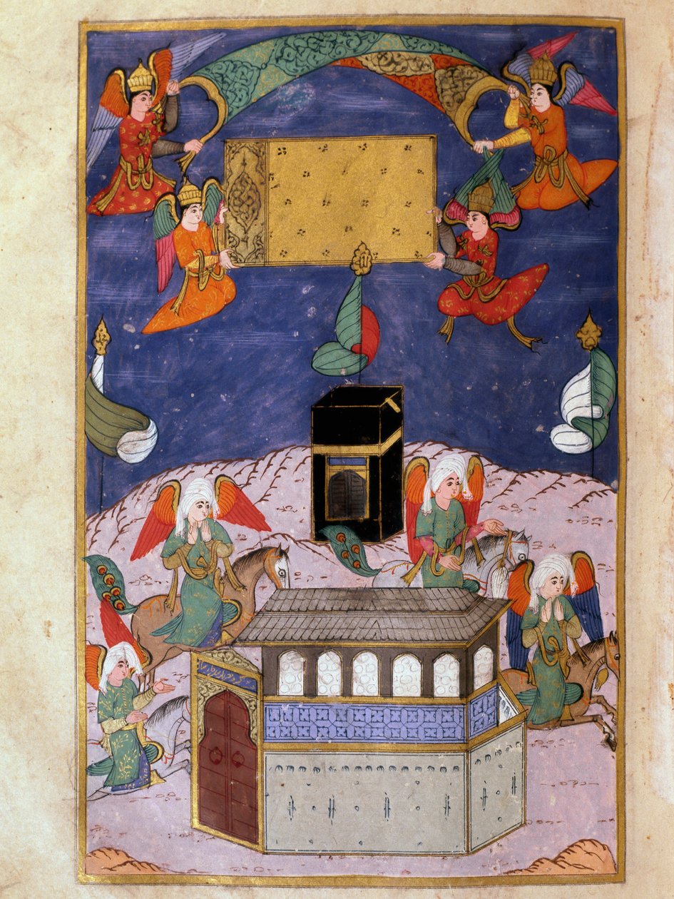 Ángeles decoran la Kaaba (Ka