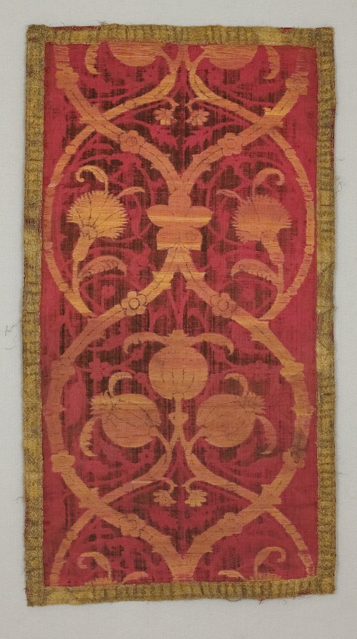 Panel: terciopelo con diseño vacío de Turkish School