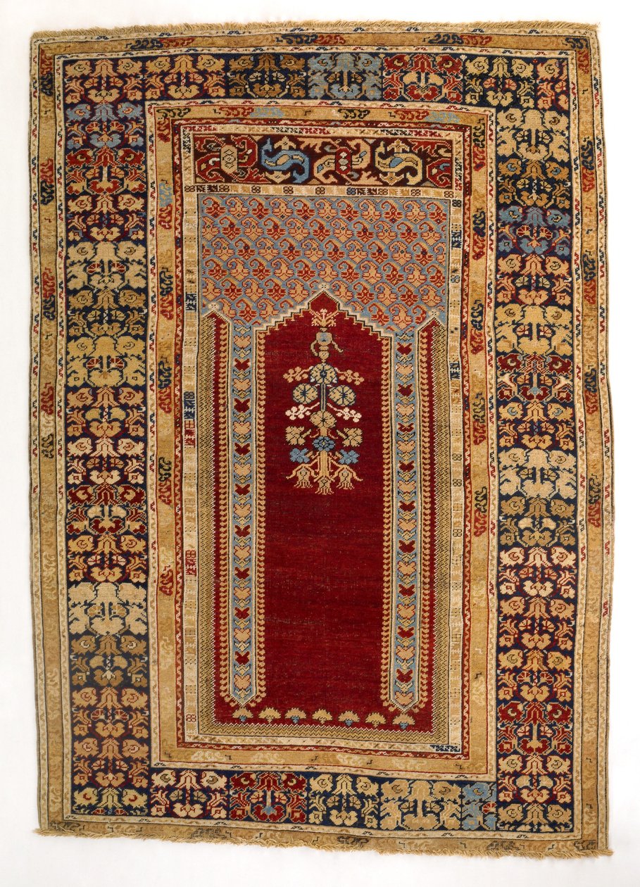 Alfombra de oración, Kula, Anatolia (lana) de Turkish School