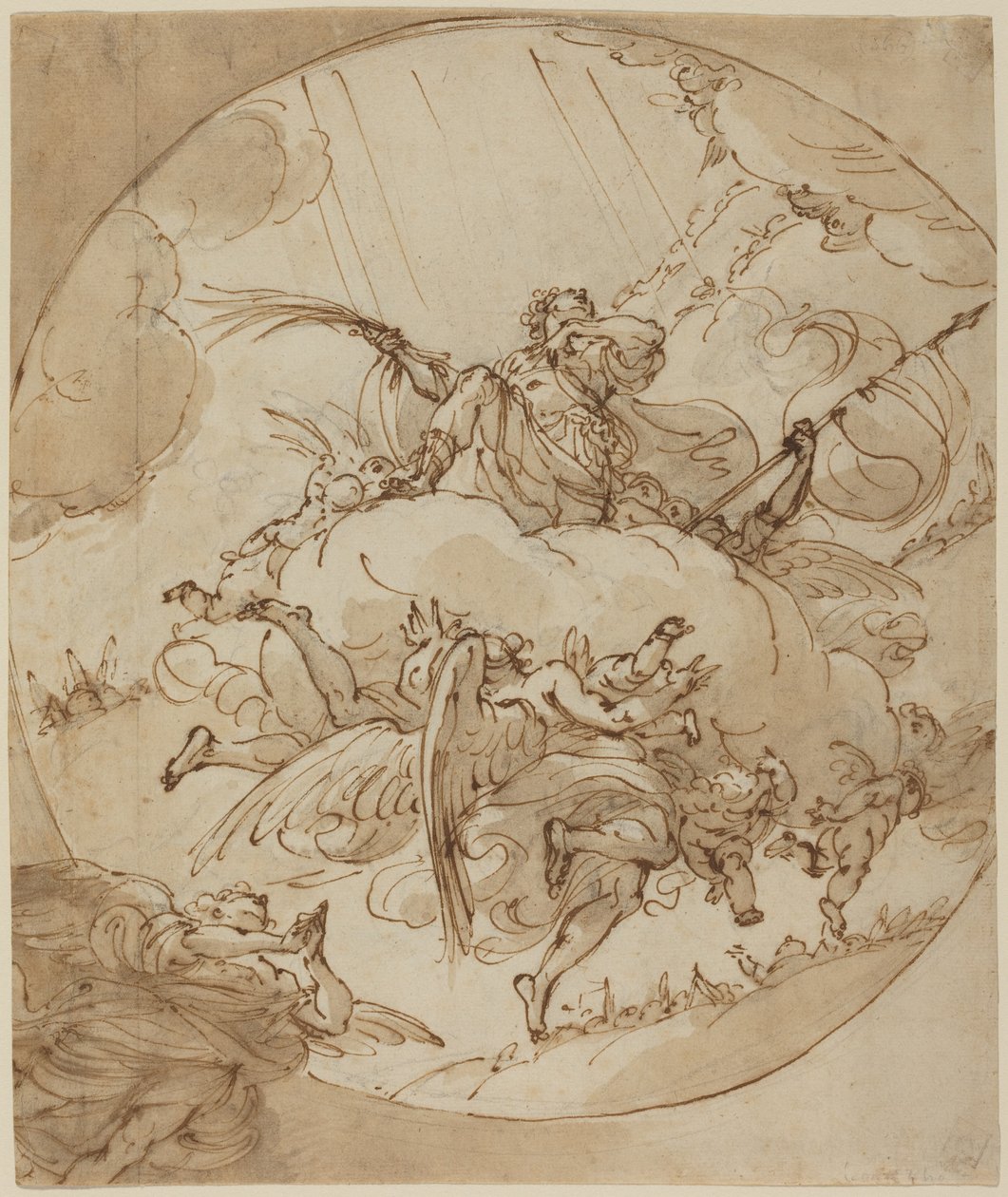 La apoteosis de San Vitale de Ubaldo Gandolfi