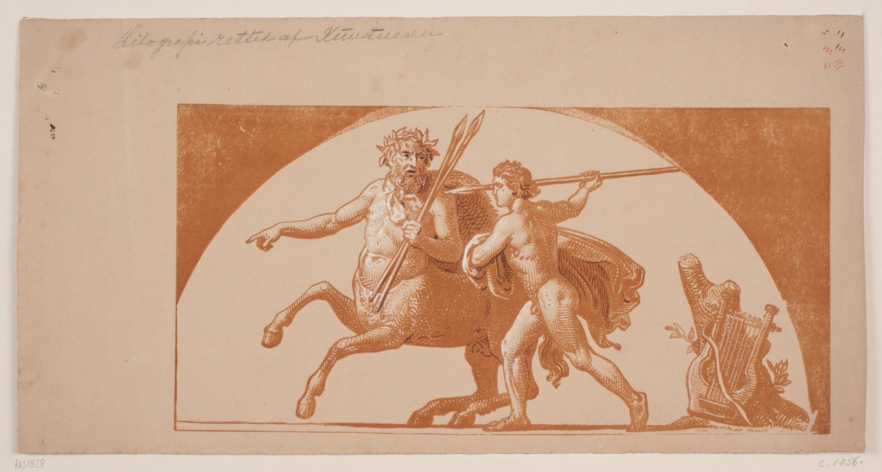 Quirón y Aquiles de Ubekendt