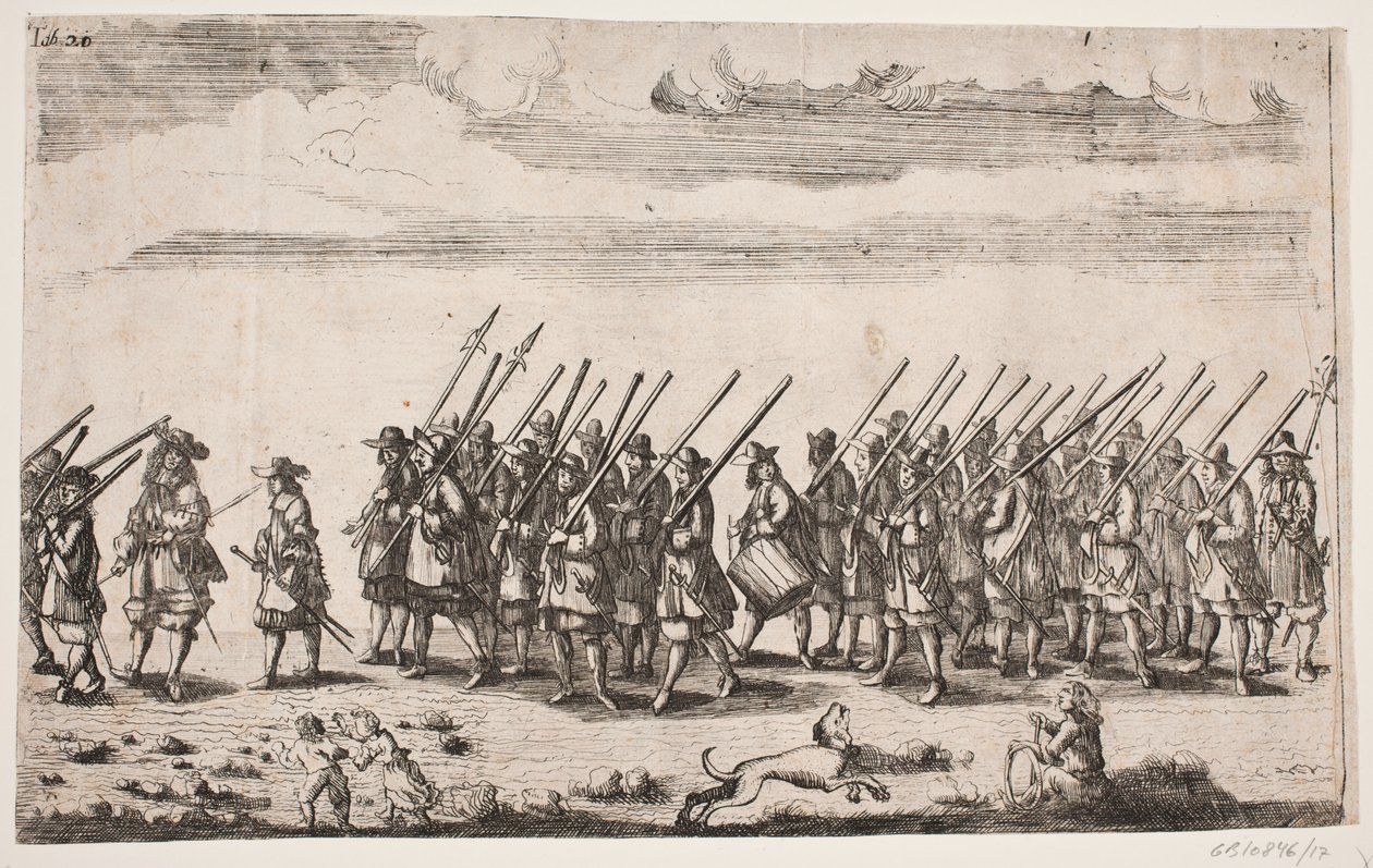 Procesión con motivo de la inauguración de la Universidad de Kiel. Tabla 20 de Ubekendt