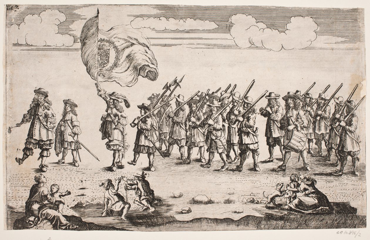 Procesión con motivo de la inauguración de la Universidad de Kiel. Tabla 2 de Ubekendt