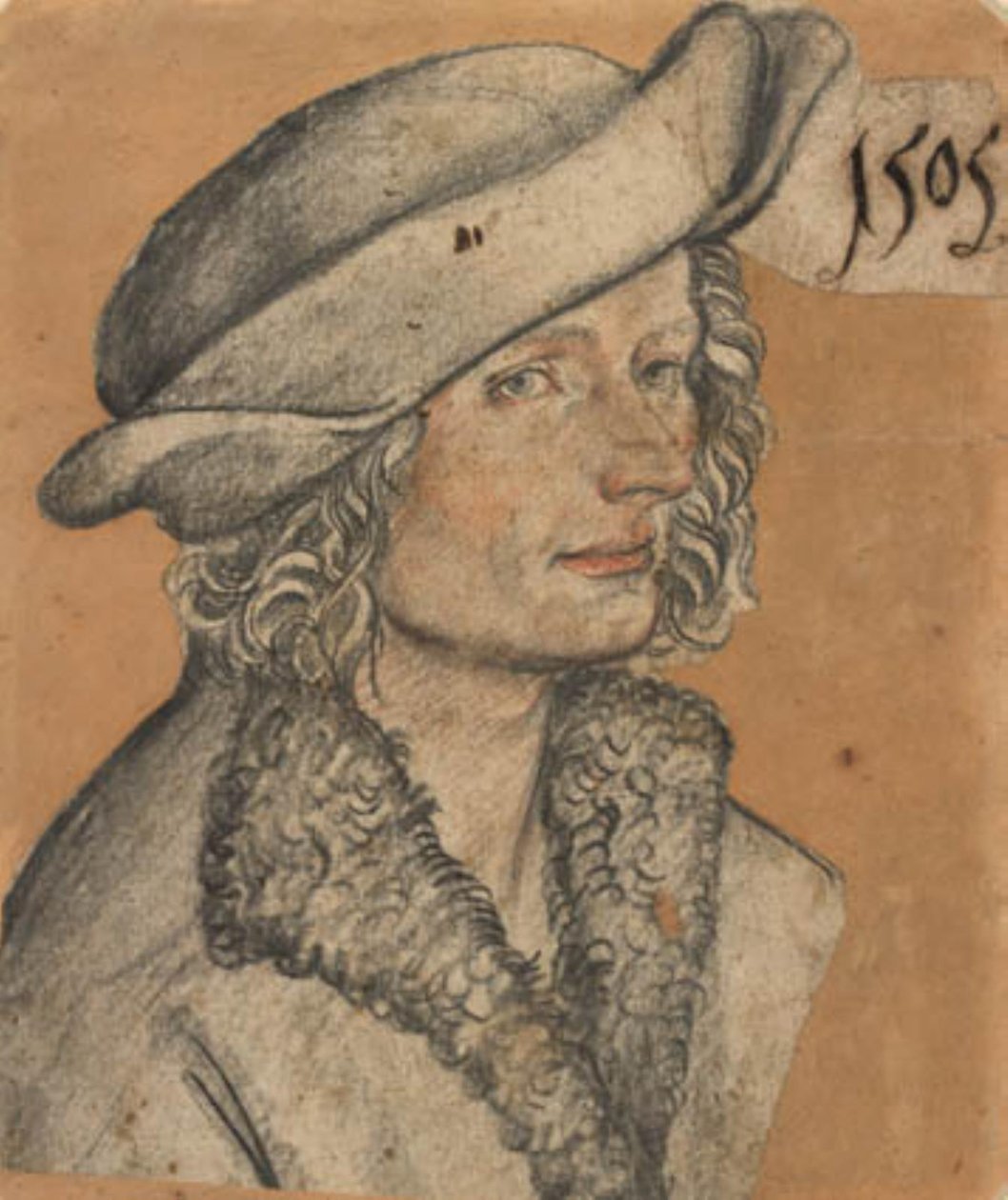 Joven con boina de Ubekendt augsburgsk 1505