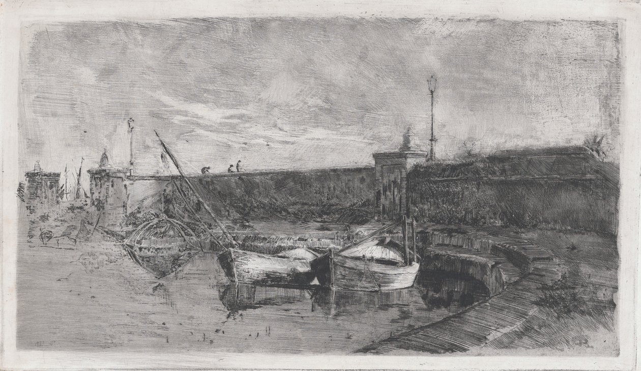 El puerto de Viareggio de Uberto dell