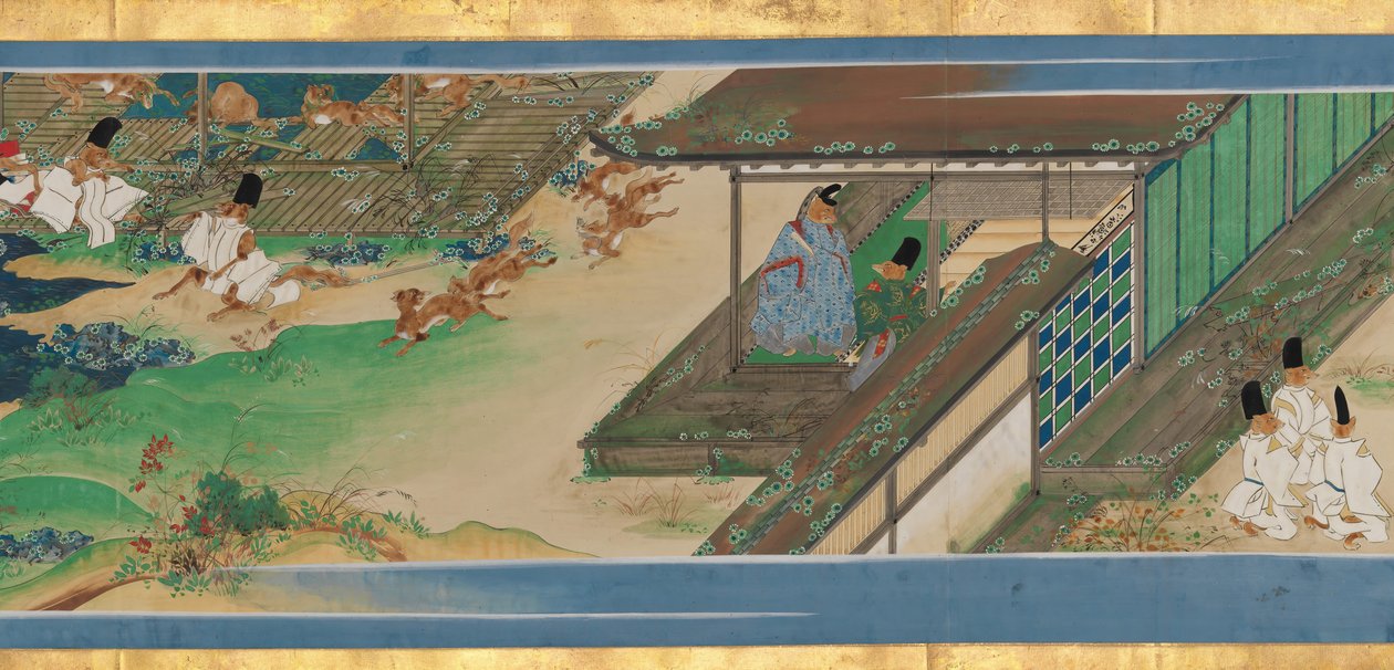Historia de un matrimonio extraño Konkai Zoshi, ca. 1858 de Ukita Ikkei