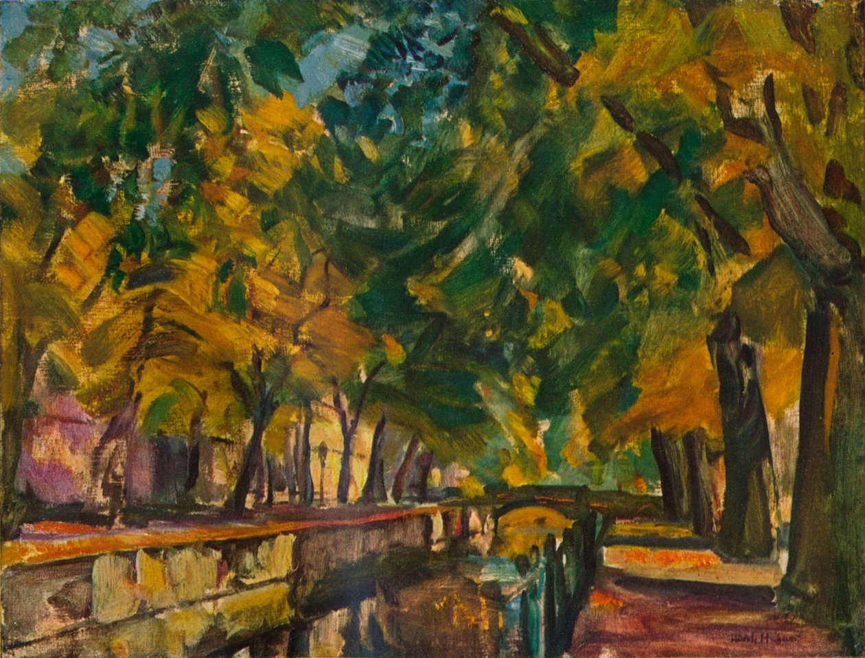 Canal en Potsdam de Ulrich Hubner