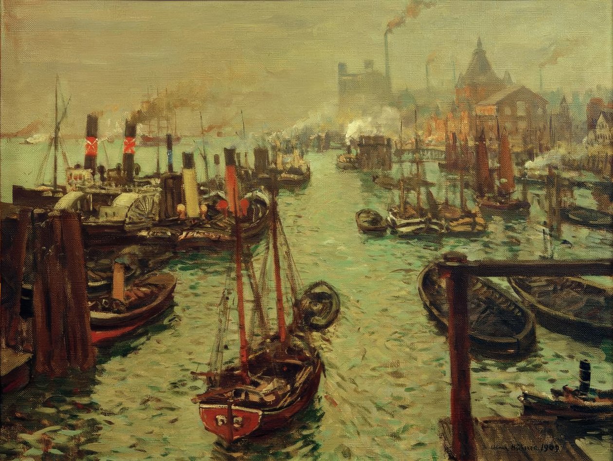 El puerto de Hamburgo de Ulrich Hubner