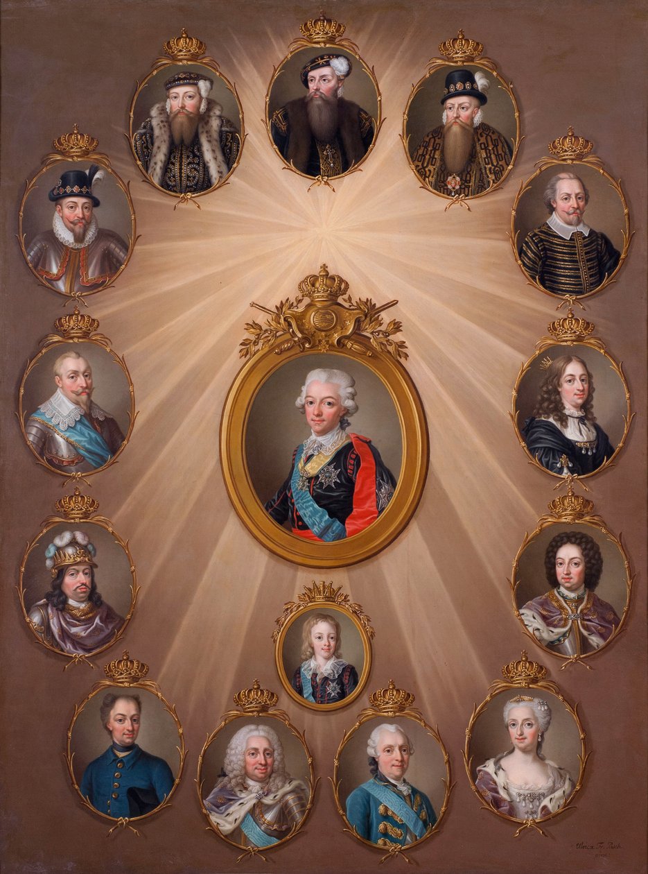 La familia Gustaviana de Ulrika Pasch