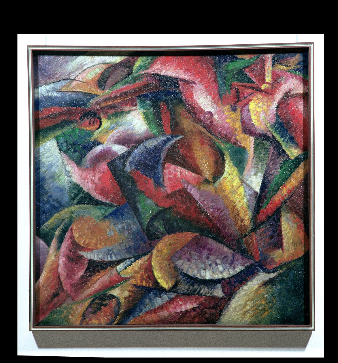 Dinamismo del cuerpo, 1913 de Umberto Boccioni