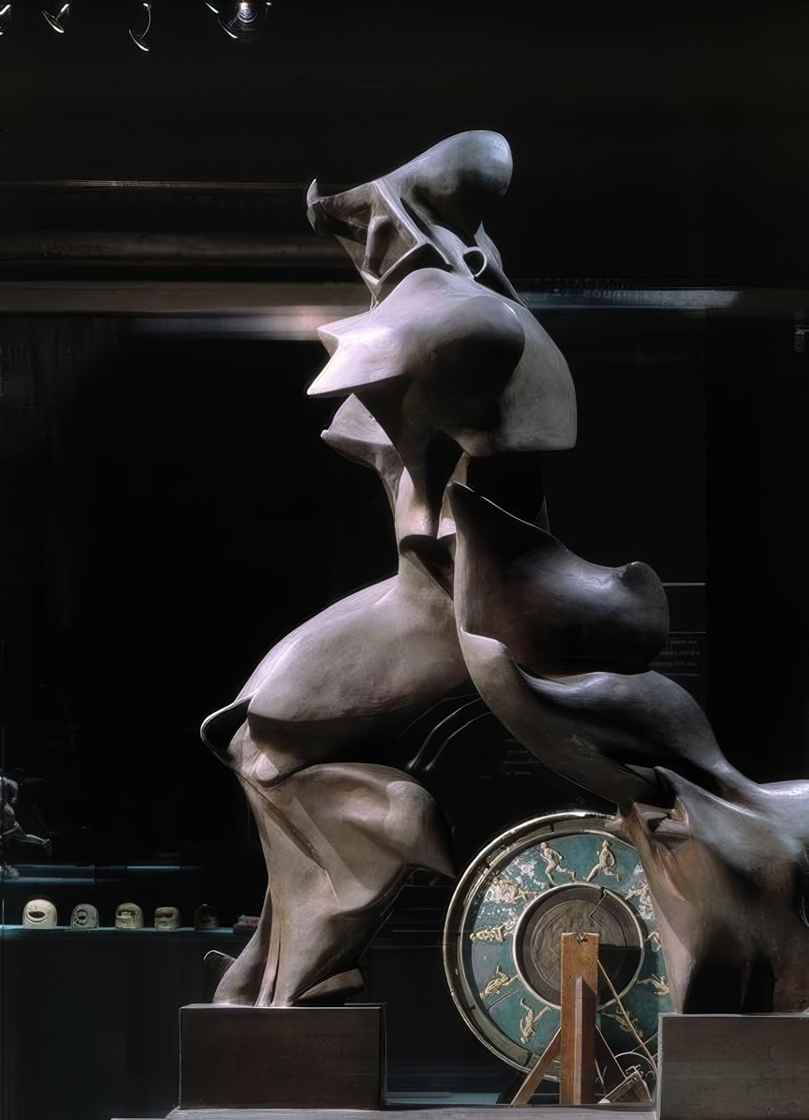 Formas únicas de continuidad en el espacio de Umberto Boccioni