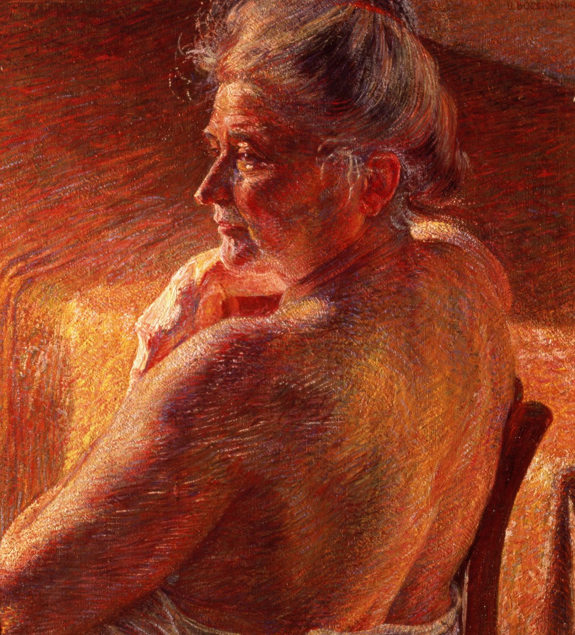 El Efecto de la Luz del Sol, 1909 de Umberto Boccioni