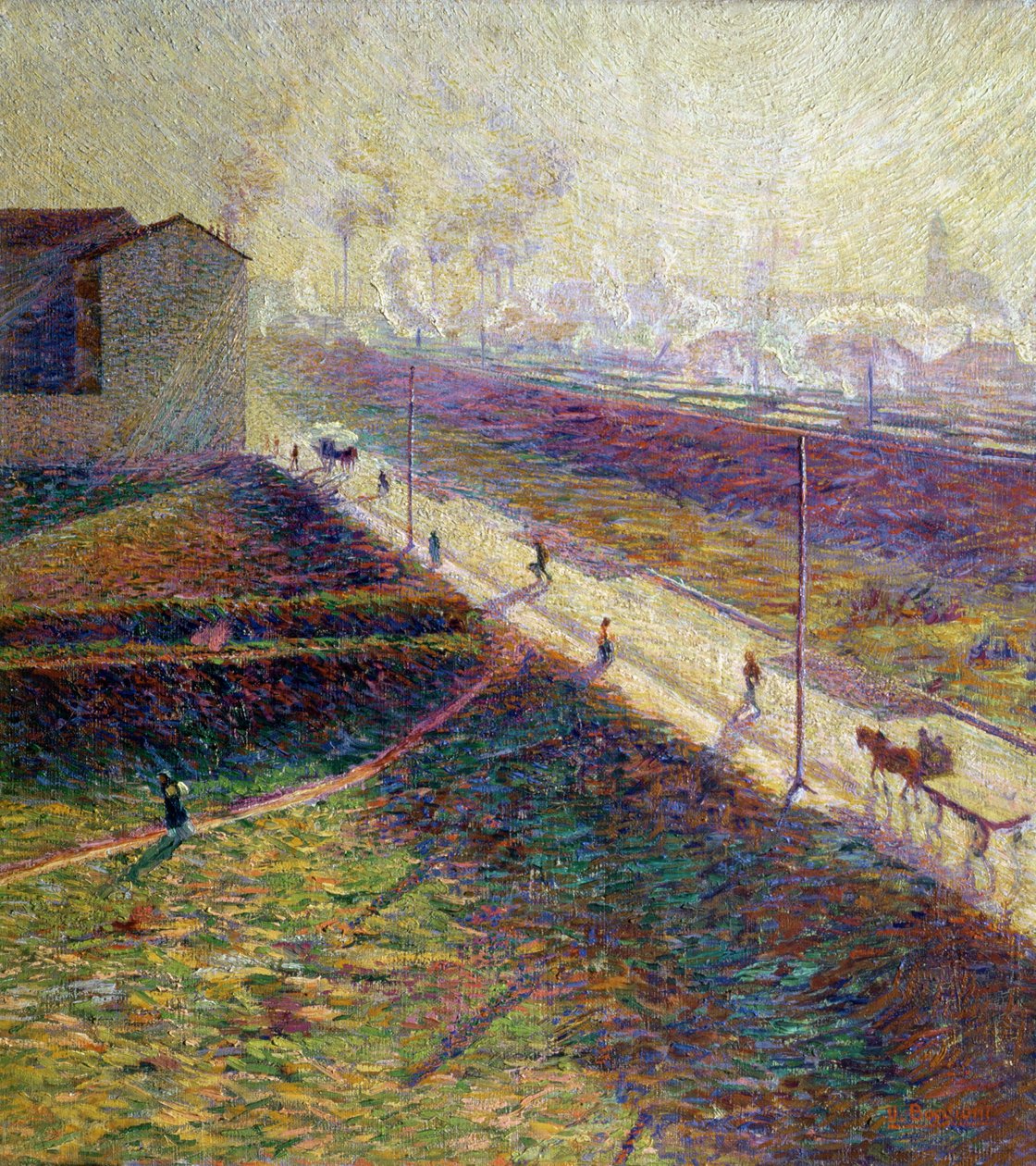 La mañana, 1909 de Umberto Boccioni