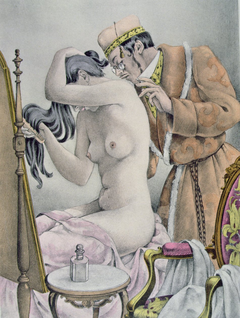 Ilustración de "Madame Bovary" de Gustave Flaubert (1821-80) publicada por Gibert Jeune de Umberto (after) Brunelleschi