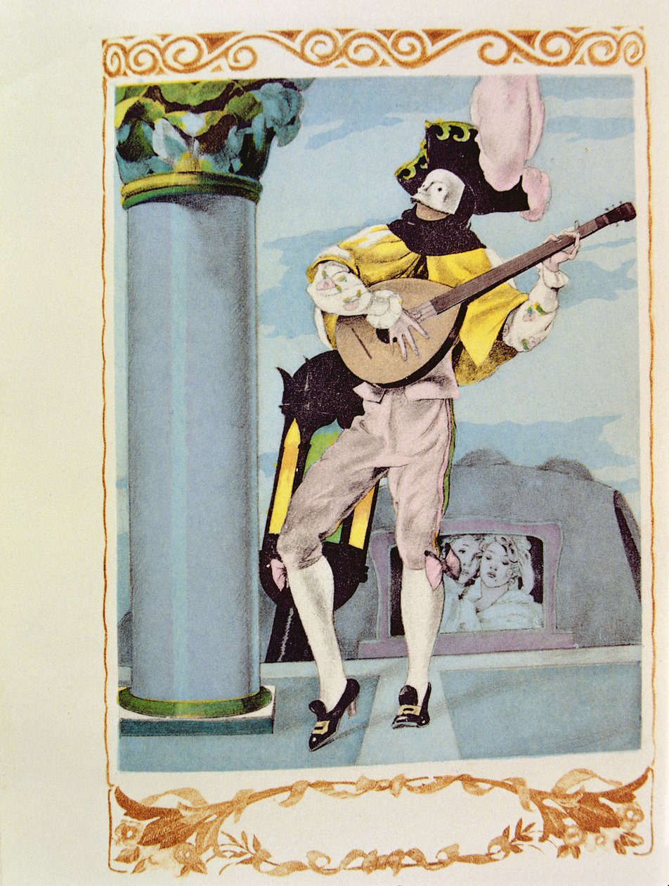 Ilustración de "Candide" de Voltaire, publicada por Gibert Jeune de Umberto (after) Brunelleschi