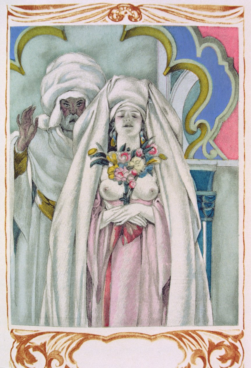Ilustración de "Candide" de Voltaire, publicada por Gibert Jeune de Umberto (after) Brunelleschi