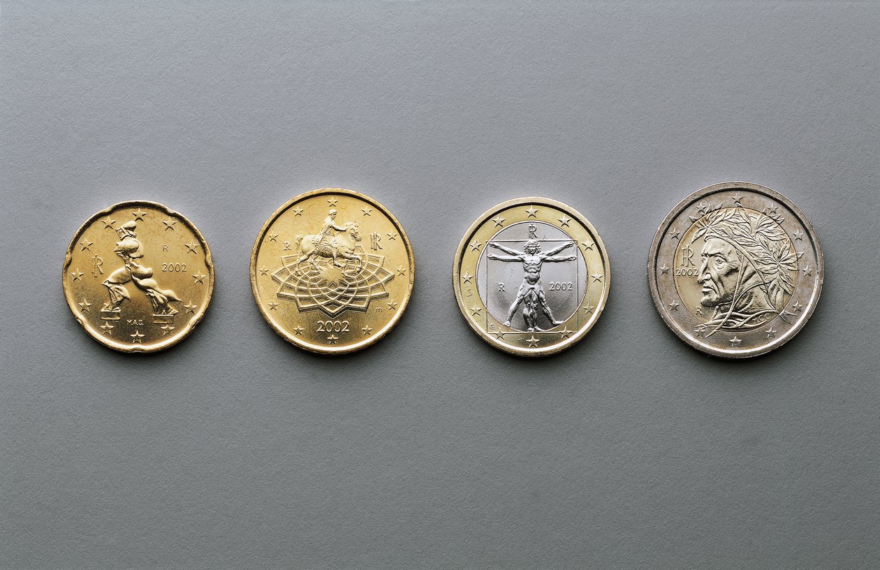 20 centavos, 50 centavos de Umberto Boccioni