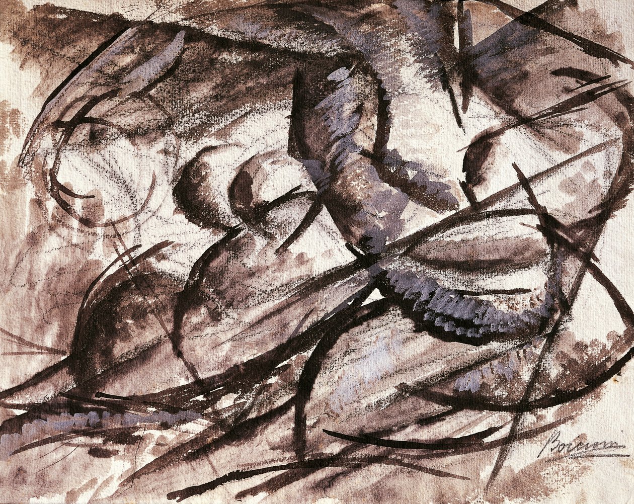 Dinamismo de Umberto Boccioni