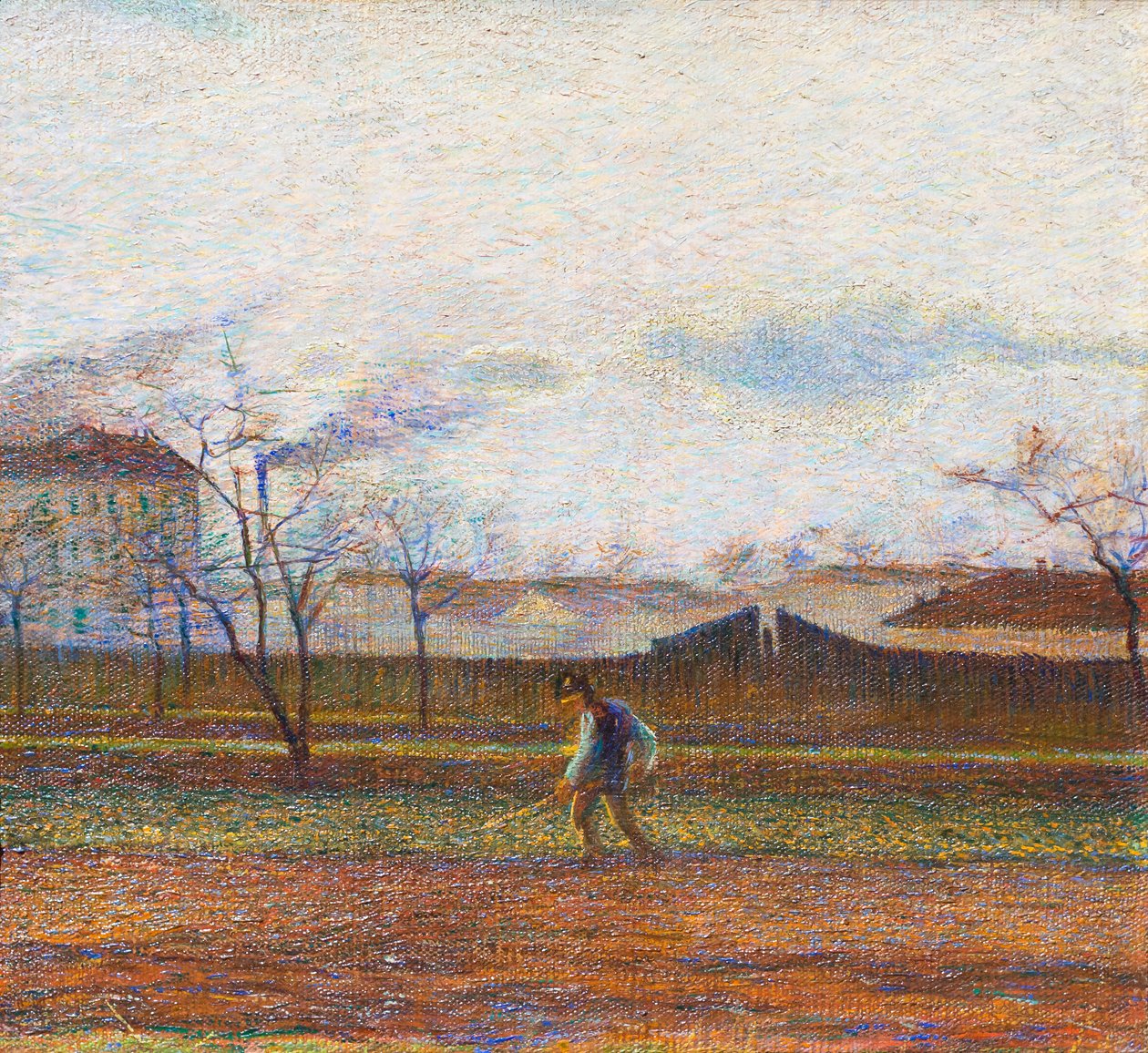 Trabajo campesino de Umberto Boccioni