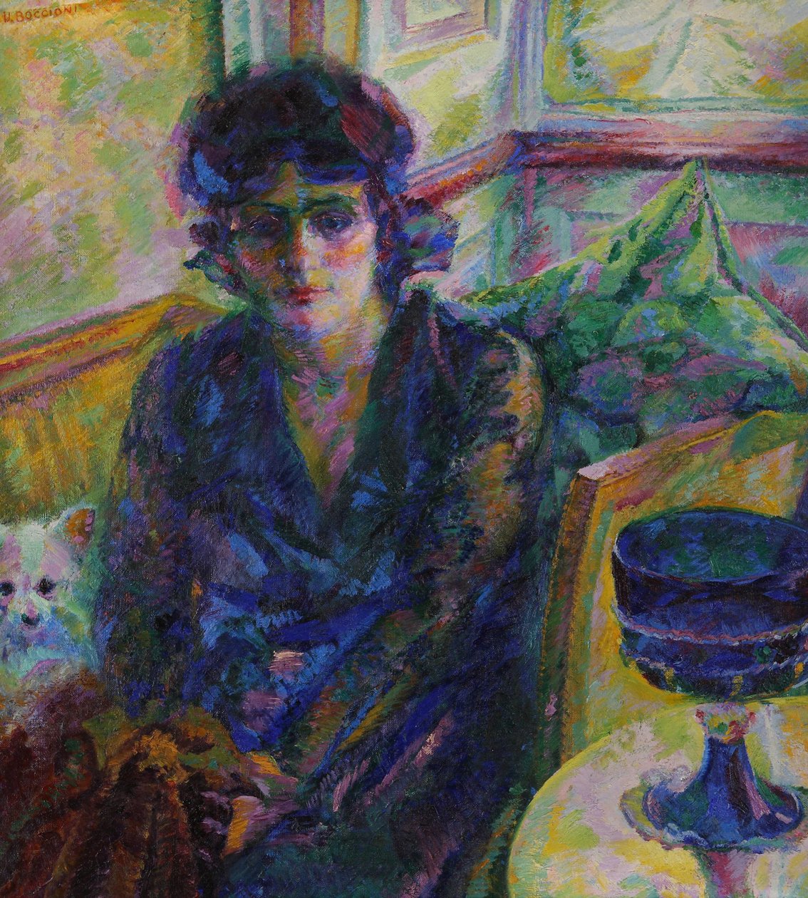 Retrato de Signora Cragnolini Fanna, 1916 de Umberto Boccioni