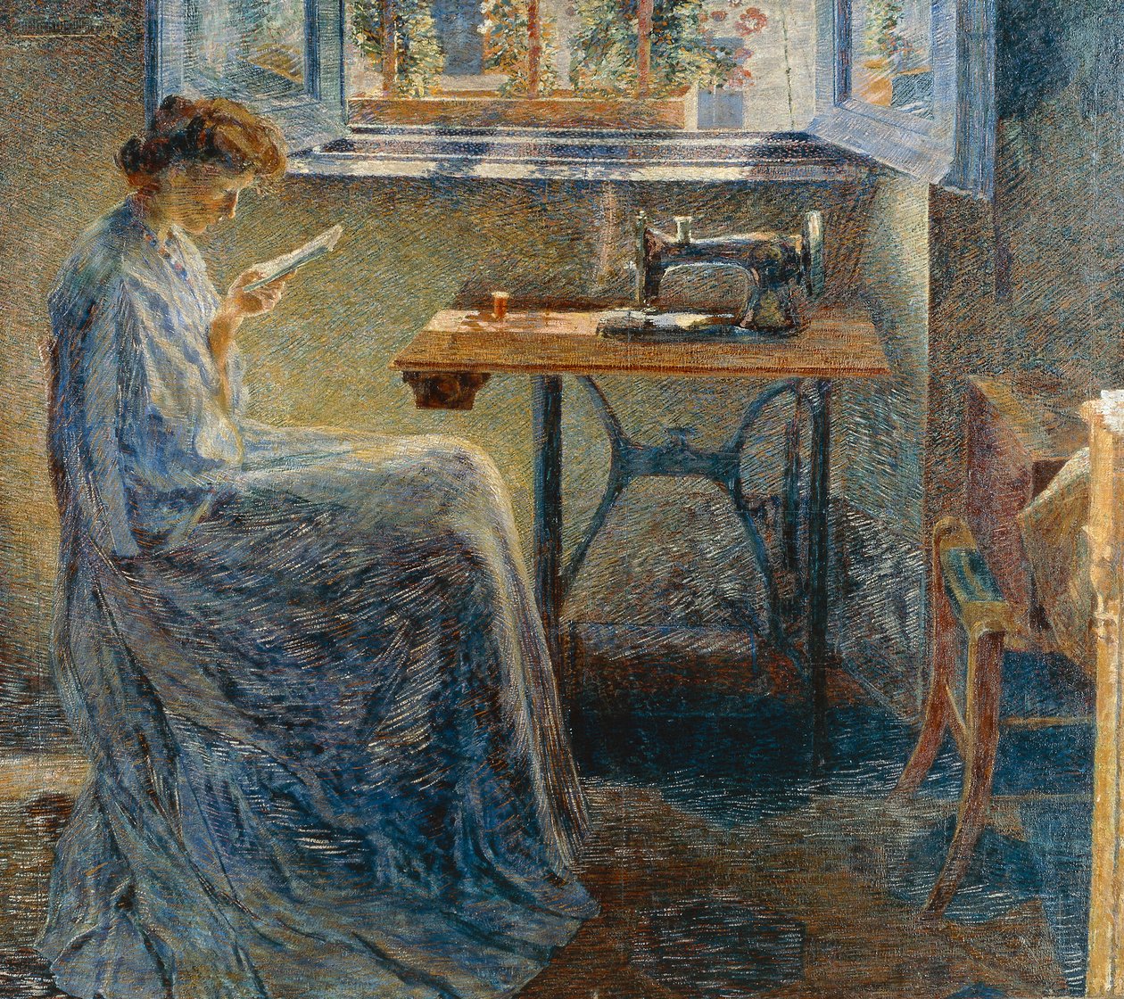 Novela de la costurera de Umberto Boccioni