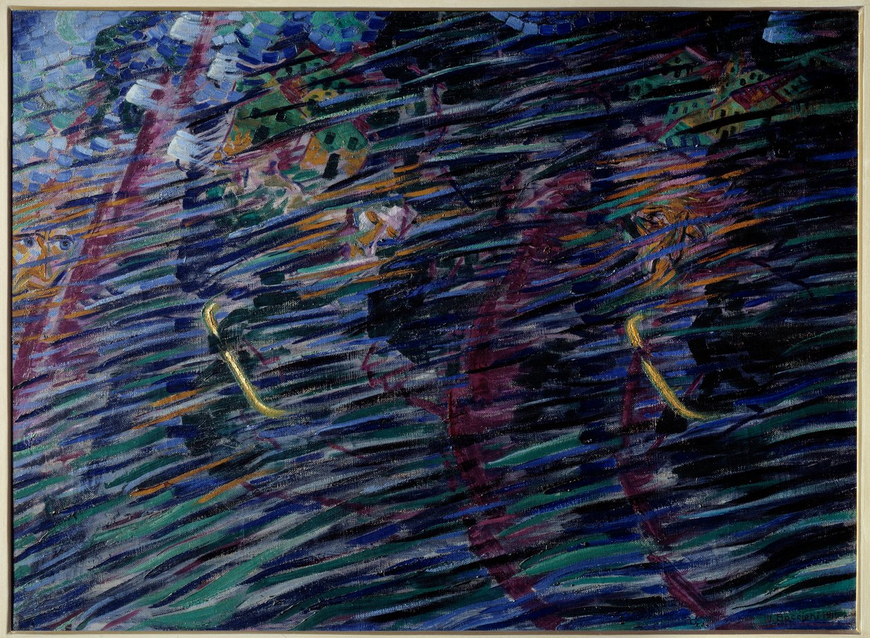 Estado del alma: los que se van de Umberto Boccioni