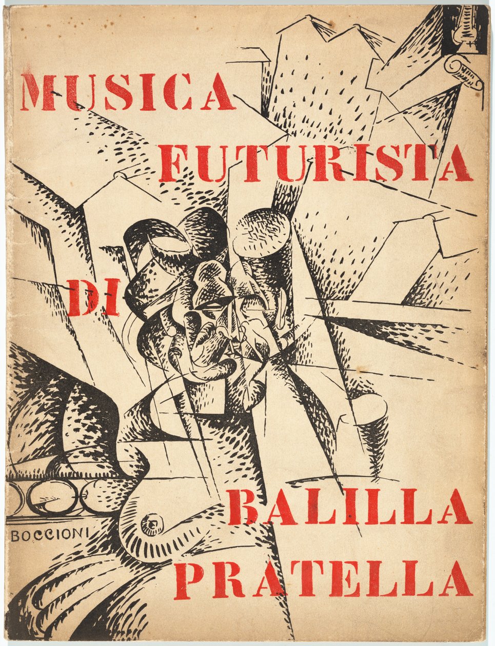 Música futurista para orquesta de Umberto Boccioni, Francesco Balilla Pratella