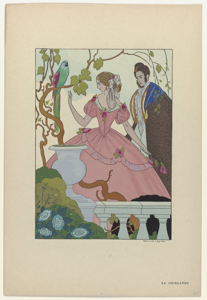 La Guirlande, Álbum mensual de arte y literatura, 1919-1920 de Umberto Brunelleschi