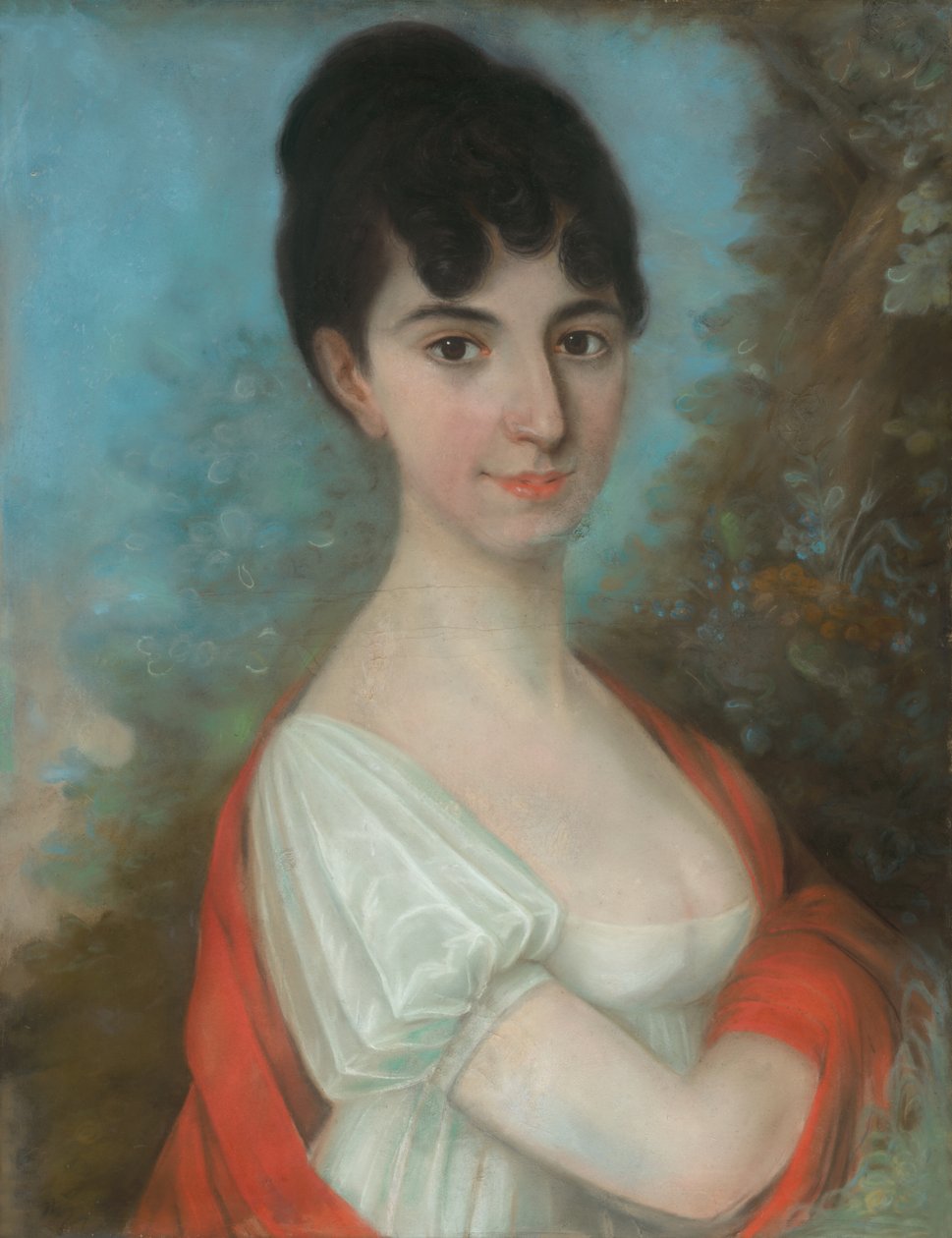 Baronesa Antónia Mednyánszká (Retrato de Antónia, Condesa de Bolz) de Unbekannt Unbekannt