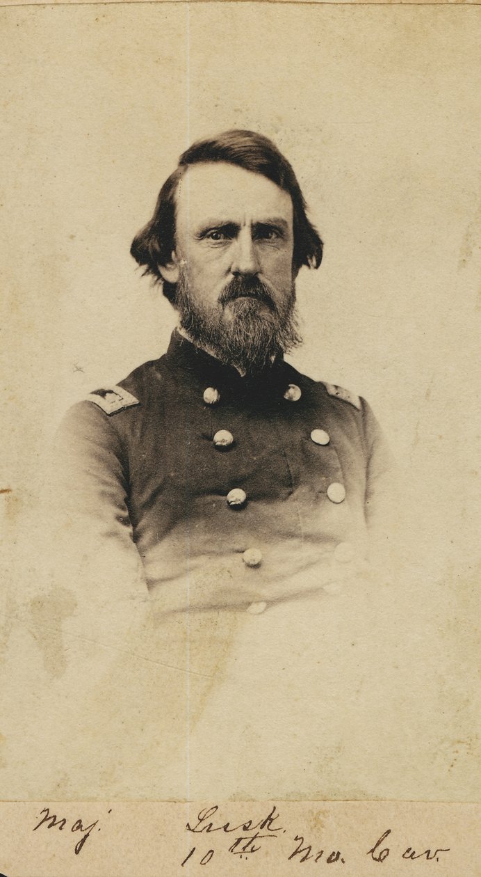 Retrato busto de un hombre en uniforme de Unbekannt Unbekannt