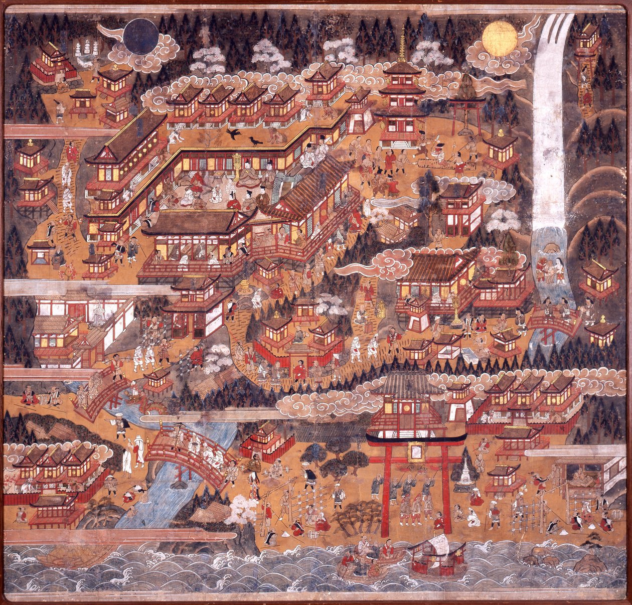 Kumano Nachi Mandala de Unbekannt Unbekannt