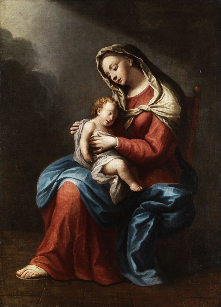 Madonna y Niño de Unbekannt Unbekannt
