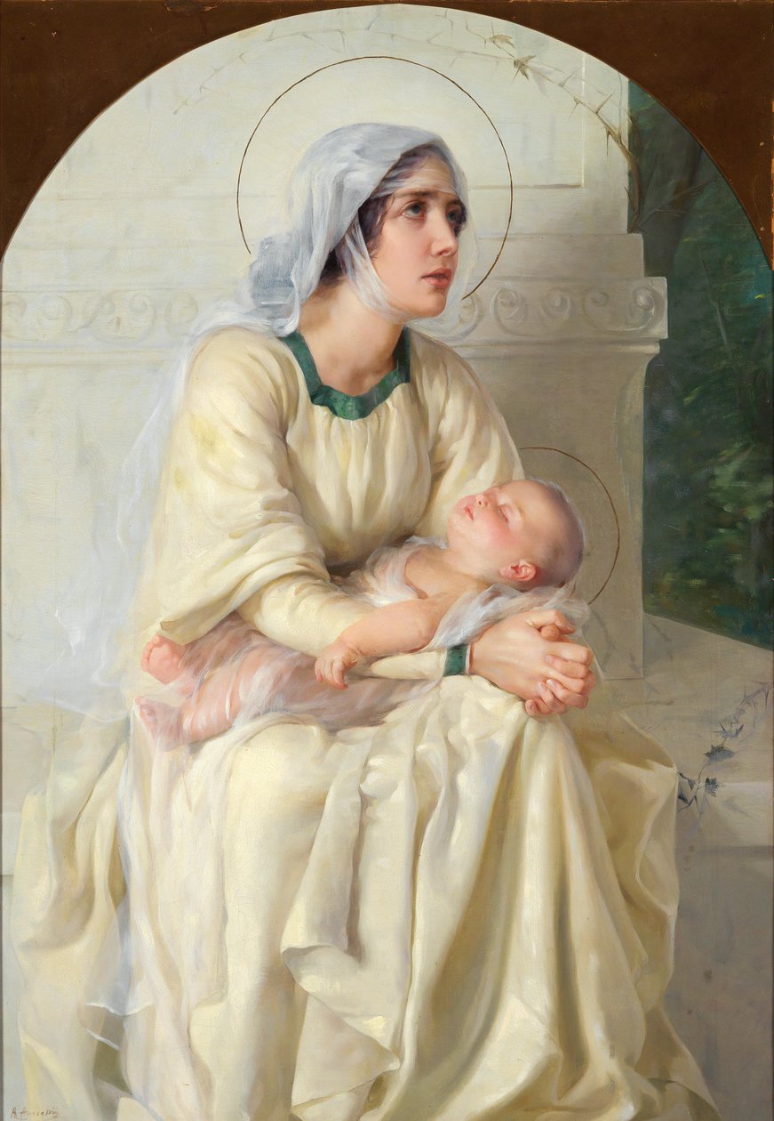 Madonna con Niño de Unbekannt Unbekannt