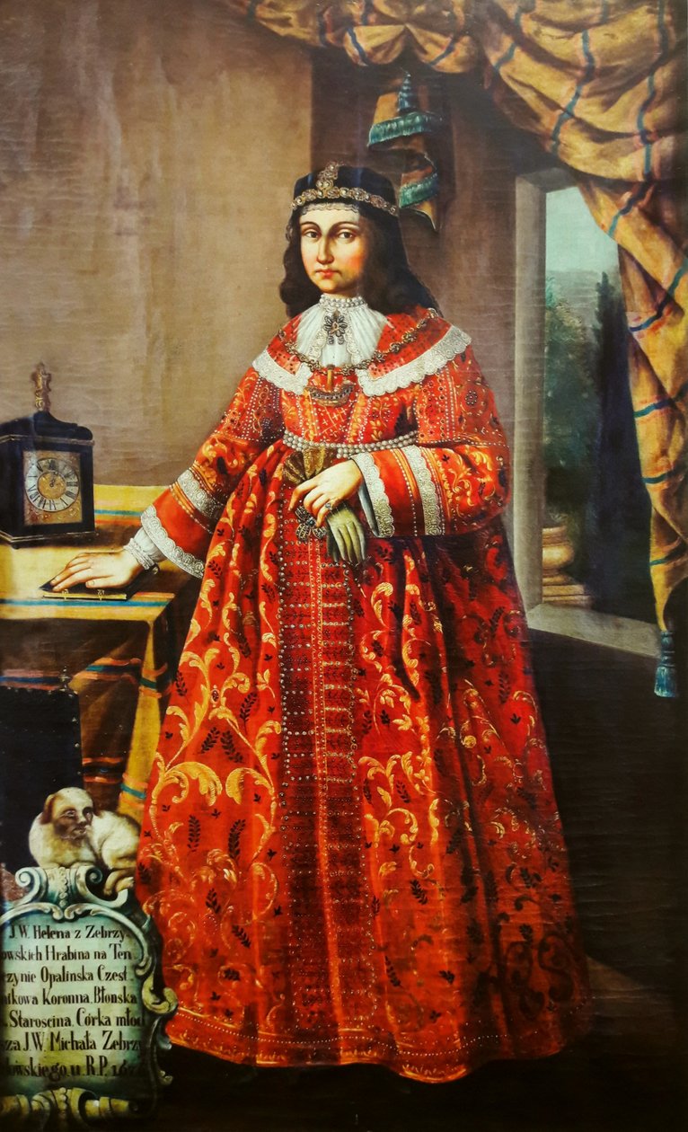 Retrato de Helena Opalińska nacida Zebrzydowska de Unbekannt Unbekannt
