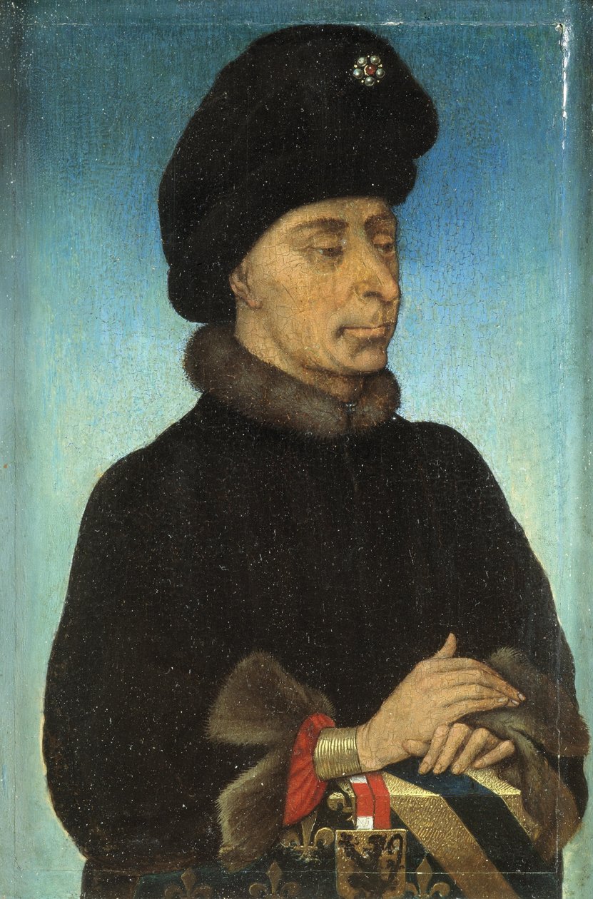 Retrato de Juan Sin Miedo, Duque de Borgoña de Unbekannt Unbekannt